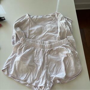 Women's Striped Sleepwear Set